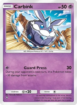 Carbink - pokemon TCG Card