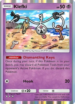 Klefki - pokemon TCG Card