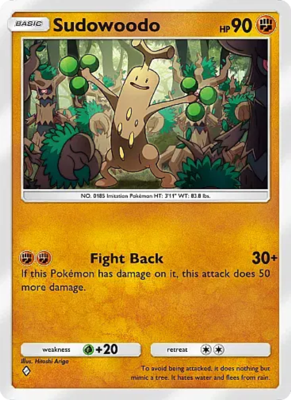 Sudowoodo - Pokémon TCG Card