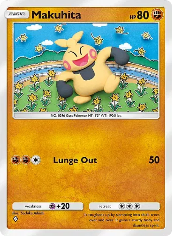Makuhita - Pokémon TCG Card