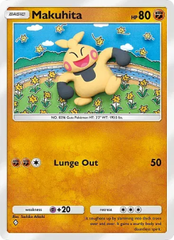 Makuhita - pokemon TCG Card
