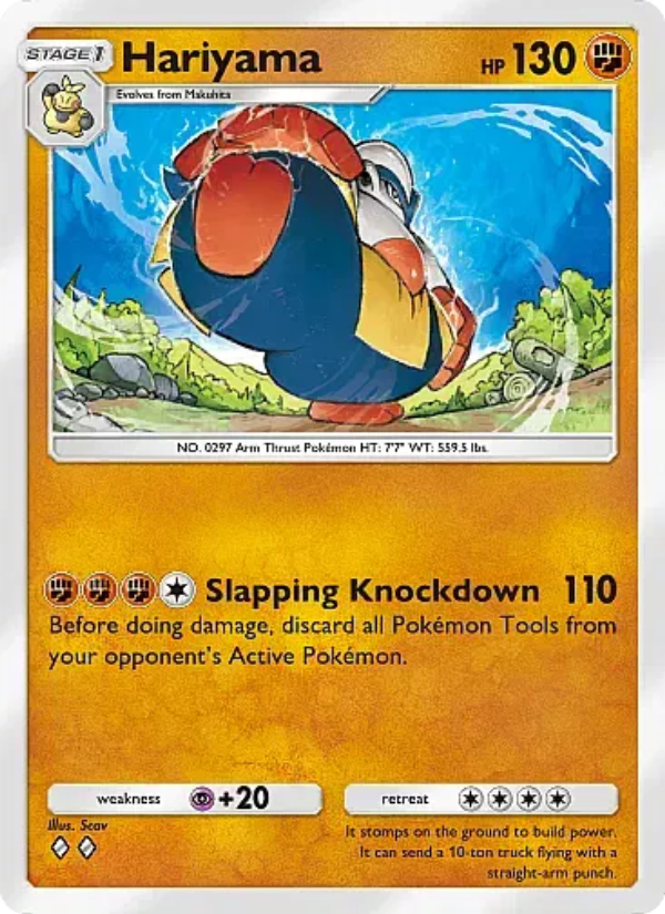 Hariyama - Pokémon TCG Card