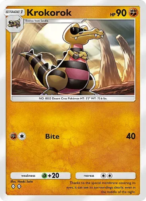 Krokorok - Pokémon TCG Card