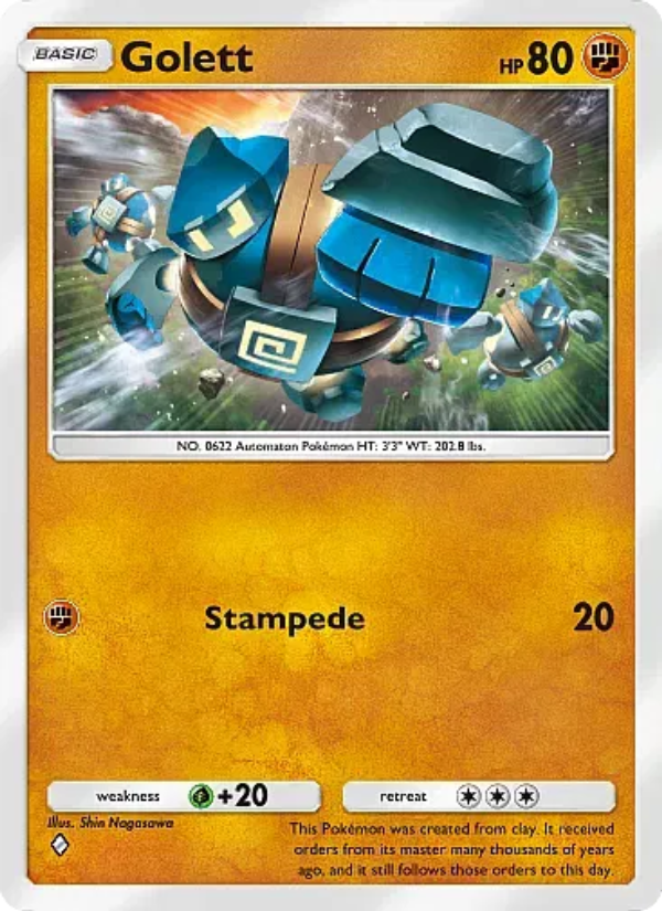 Golett - Pokémon TCG Card
