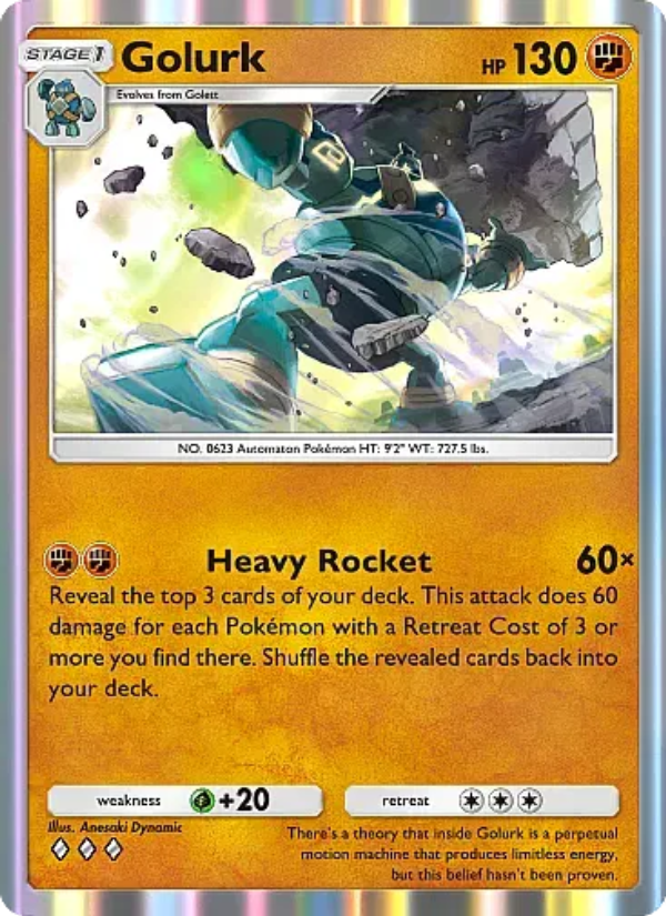Golurk - Pokémon TCG Card