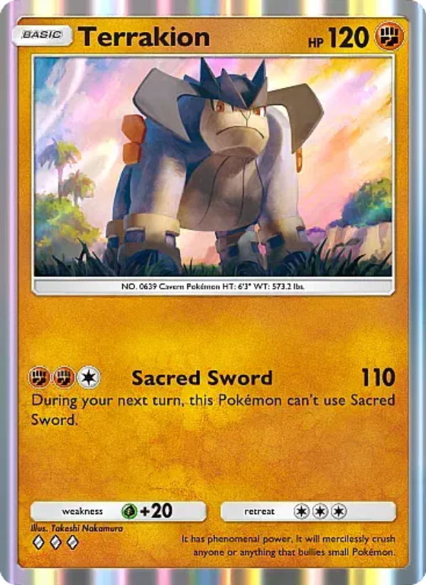 Terrakion - Pokémon TCG Card