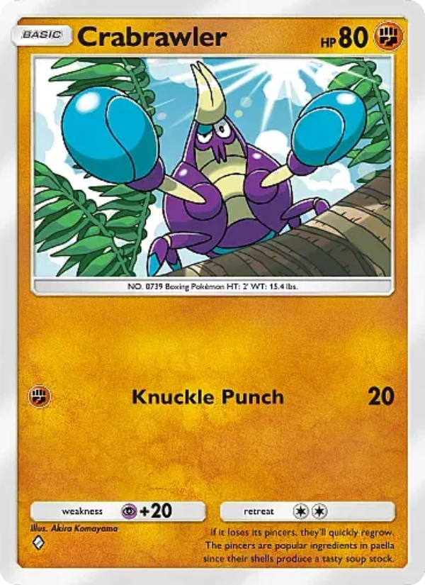 Crabrawler - Pokémon TCG Card