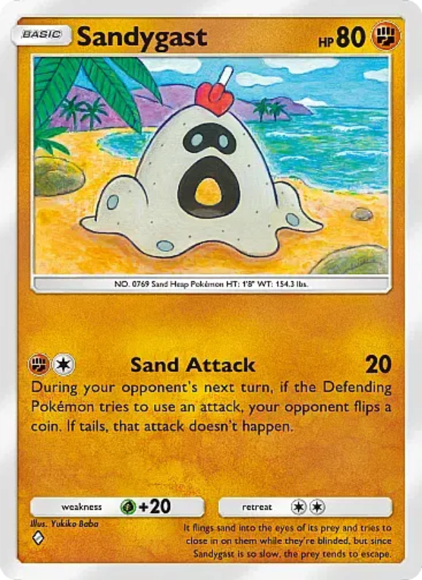 Sandygast - Pokémon TCG Card