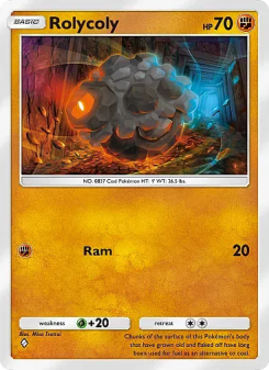 Rolycoly - pokemon TCG Card