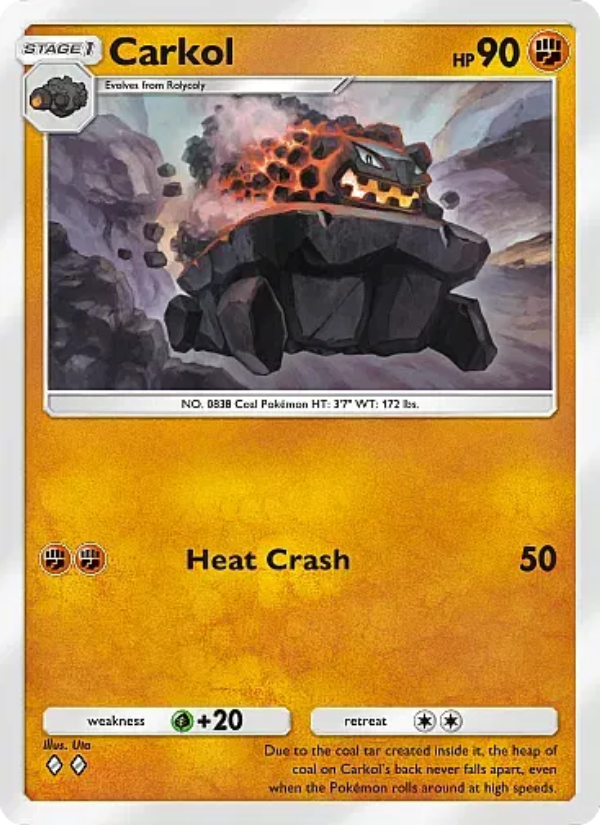 Carkol - Pokémon TCG Card