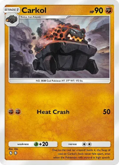 Carkol - pokemon TCG Card