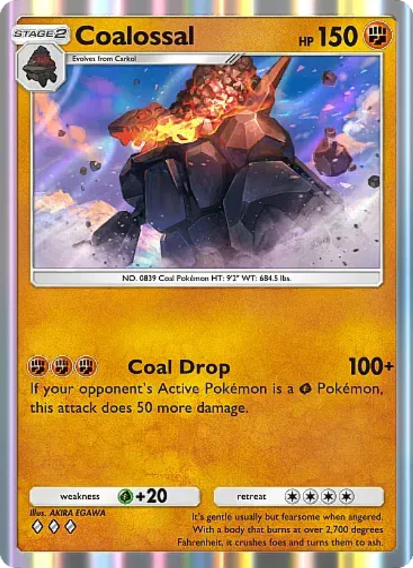 Coalossal - Pokémon TCG Card