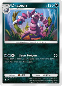 Drapion - pokemon TCG Card