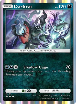 Darkrai - pokemon TCG Card