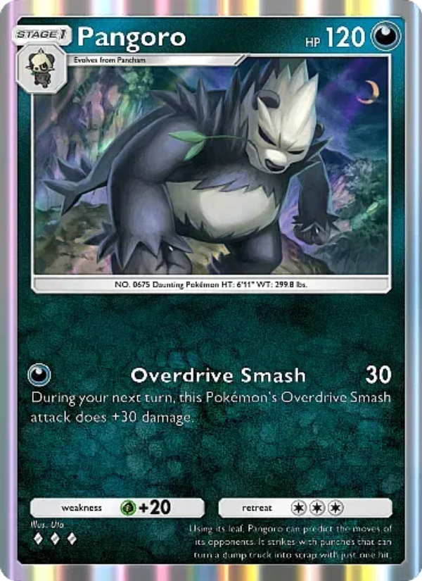Pangoro - Pokémon TCG Card