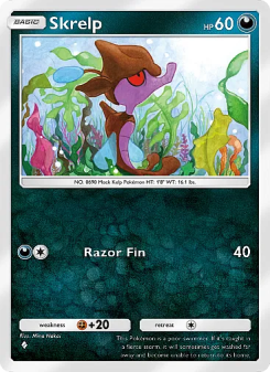 Skrelp - pokemon TCG Card