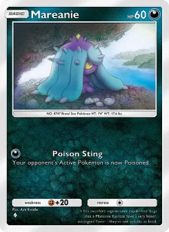 Mareanie - pokemon TCG Card