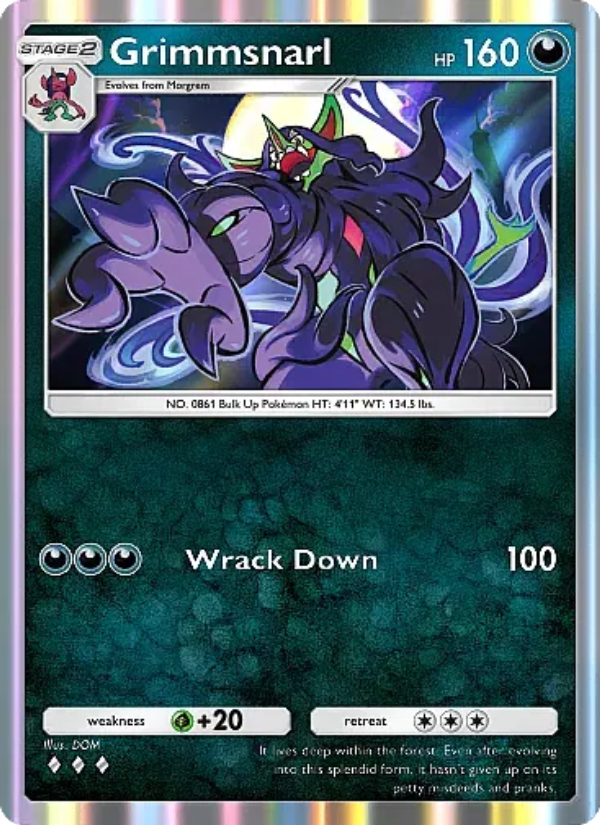 Grimmsnarl - Pokémon TCG Card