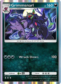Grimmsnarl - pokemon TCG Card