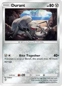 Durant - pokemon TCG Card