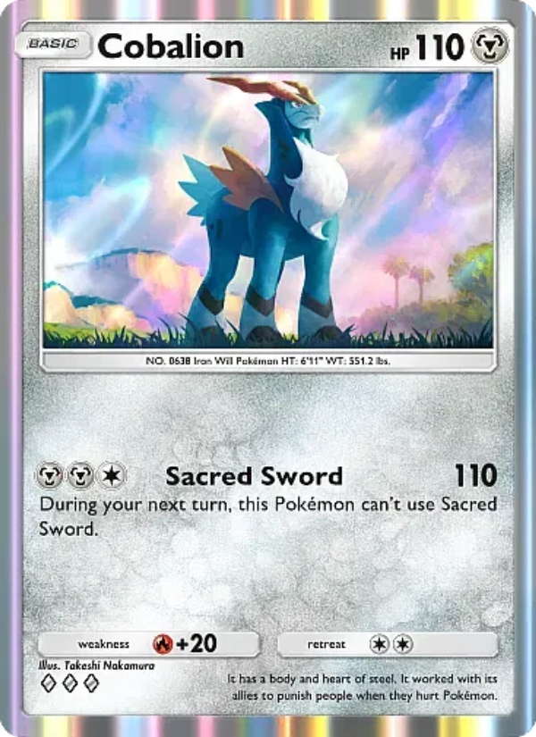Cobalion - Pokémon TCG Card