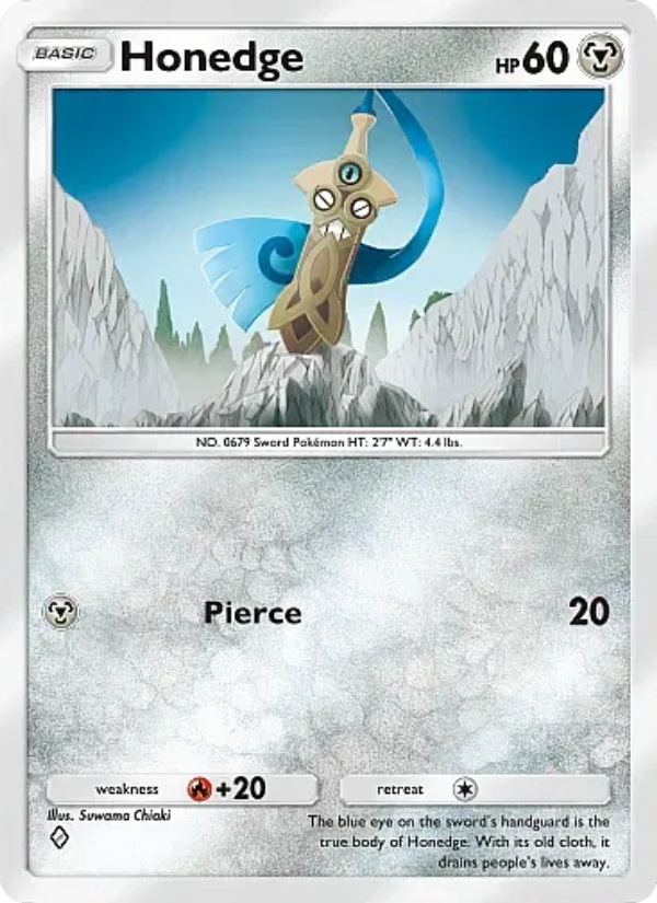 Honedge - Pokémon TCG Card