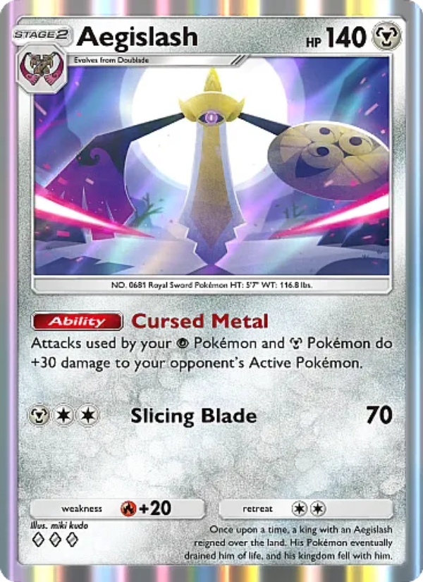 Aegislash - Pokémon TCG Card