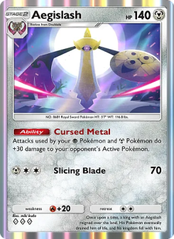 Aegislash - pokemon TCG Card