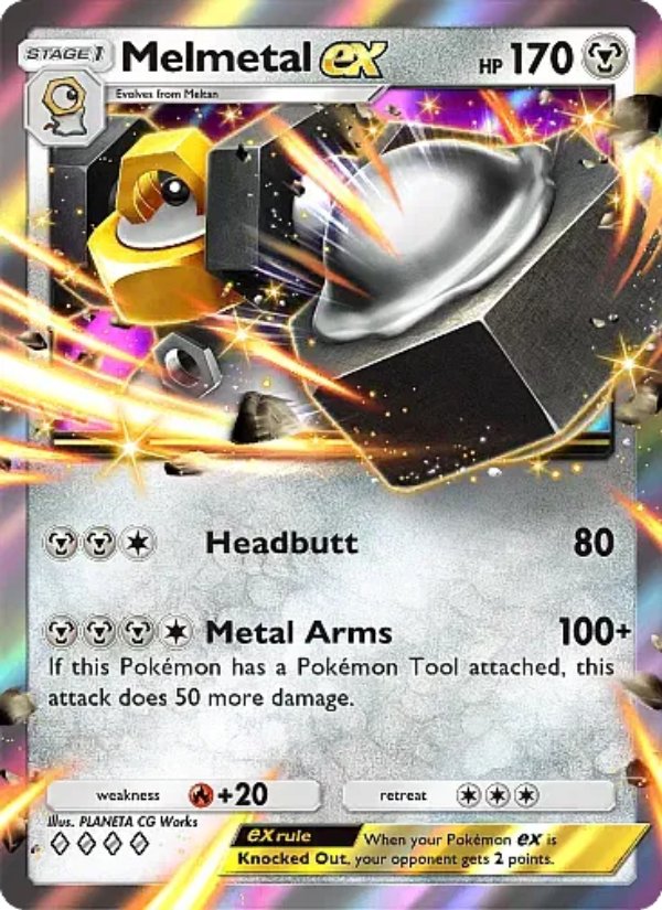 Melmetal ex - Pokémon TCG Card