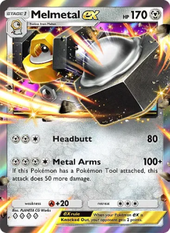 Melmetal ex - pokemon TCG Card