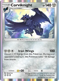 Corviknight - pokemon TCG Card