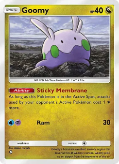 Goomy - pokemon TCG Card
