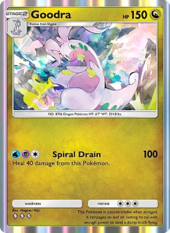Goodra - pokemon TCG Card