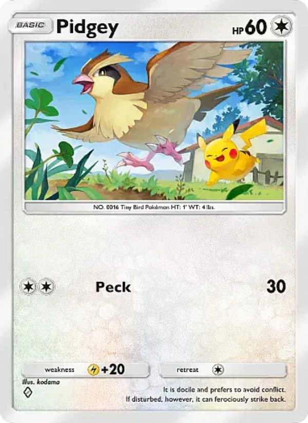 Pidgey - Pokémon TCG Card