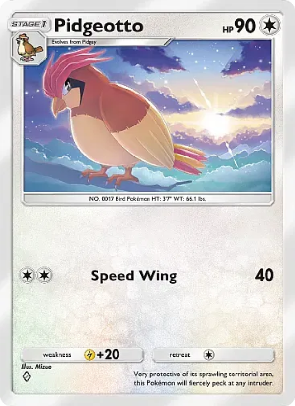Pidgeotto - Pokémon TCG Card