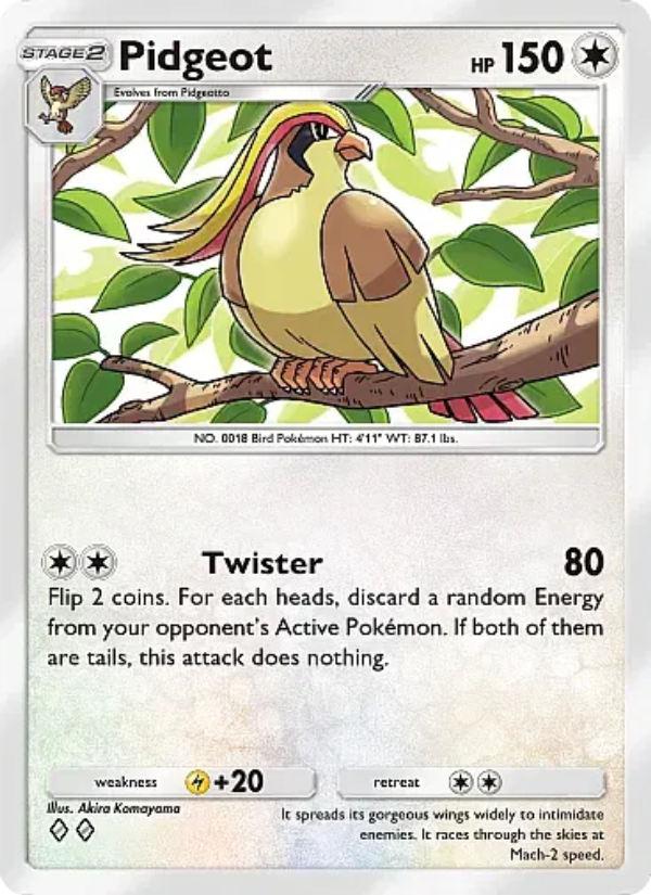 Pidgeot - Pokémon TCG Card