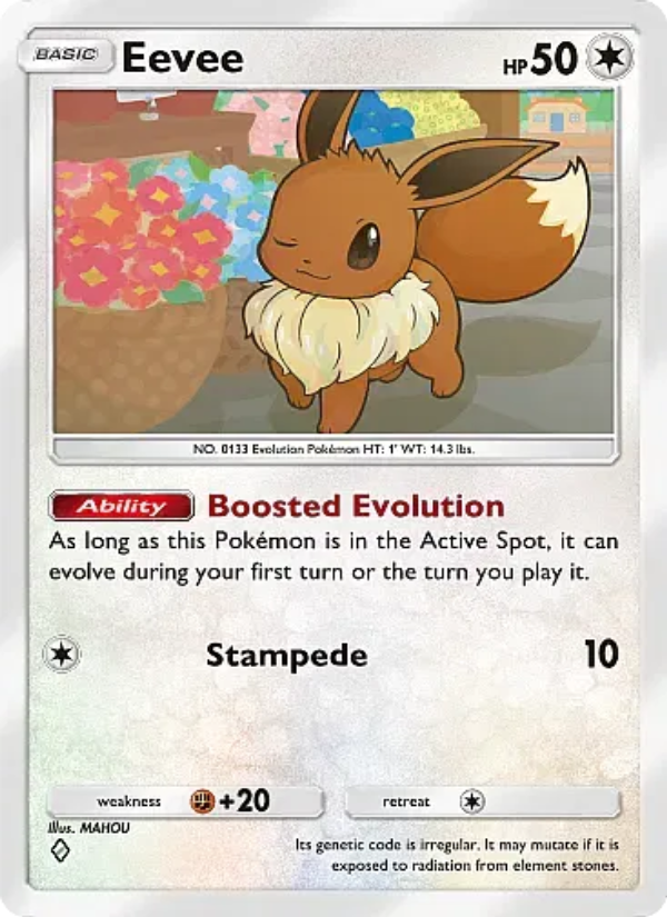 Eevee - Pokémon TCG Card