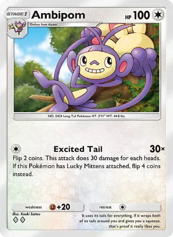 Ambipom - Pokémon TCG Card