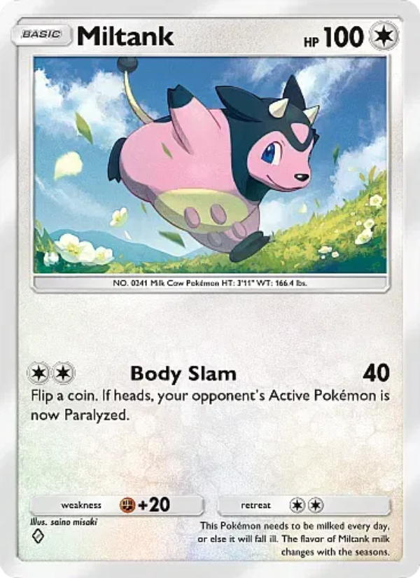 Miltank - Pokémon TCG Card