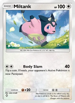 Miltank - pokemon TCG Card