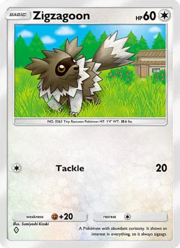 Zigzagoon - Pokémon TCG Card