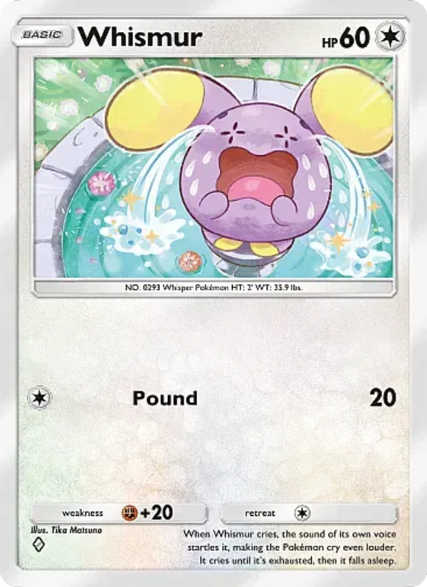 Whismur - Pokémon TCG Card