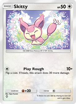 Skitty - pokemon TCG Card