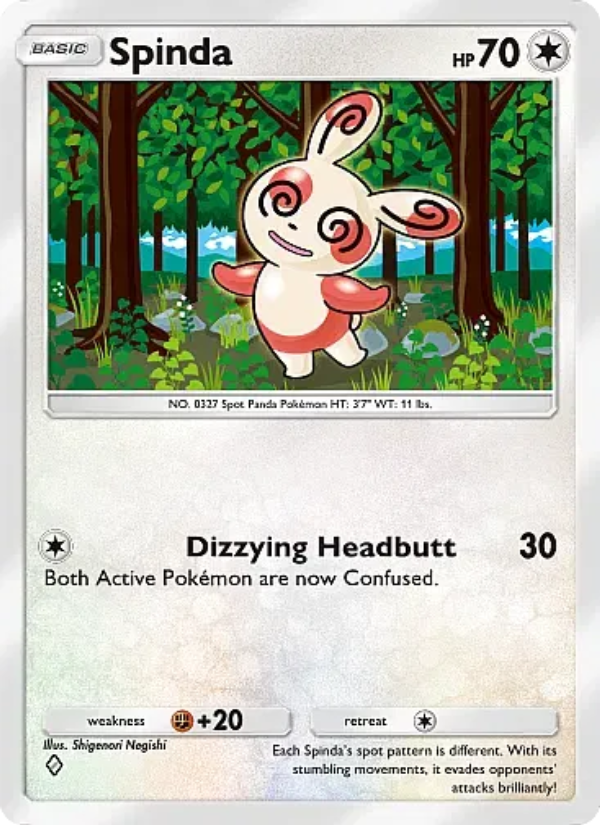 Spinda - Pokémon TCG Card
