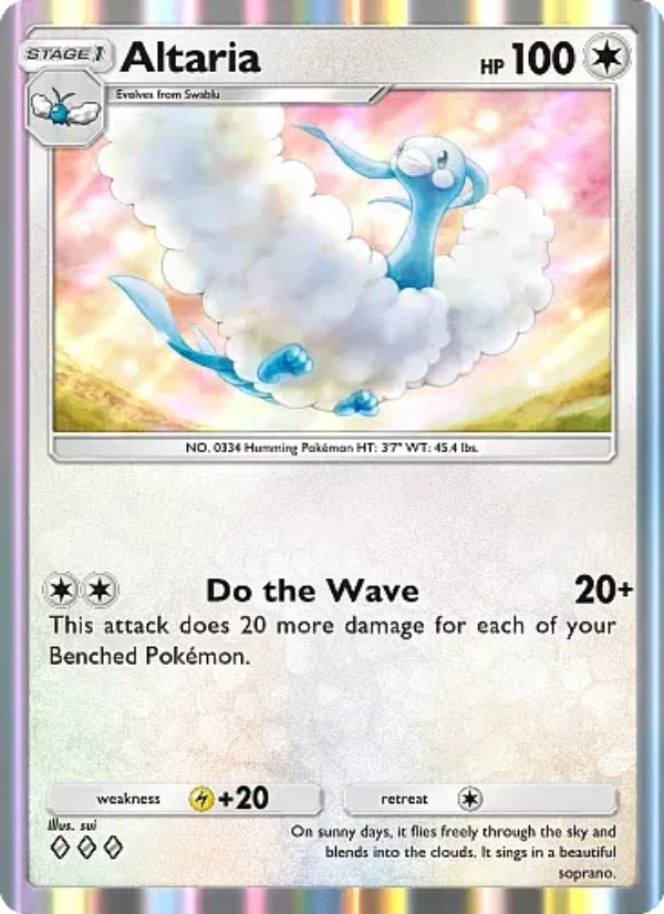 Altaria - Pokémon TCG Card