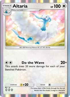 Altaria - pokemon TCG Card