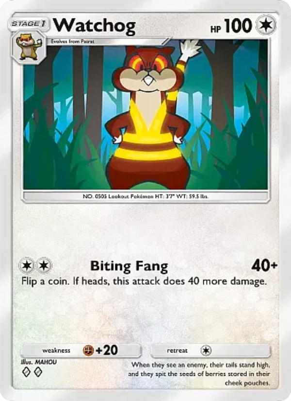 Watchog - Pokémon TCG Card