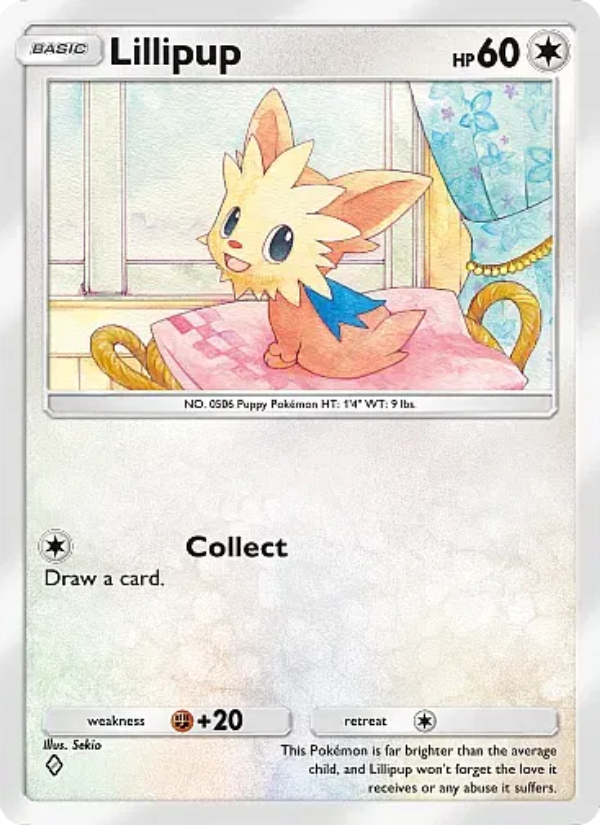 Lillipup - Pokémon TCG Card