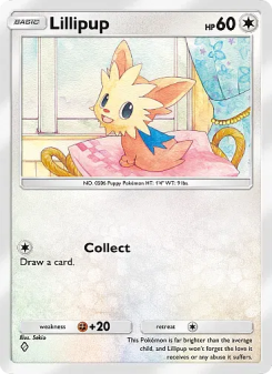 Lillipup - pokemon TCG Card