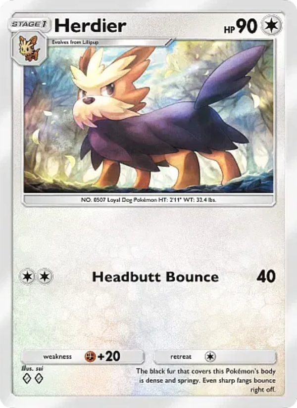 Herdier - Pokémon TCG Card